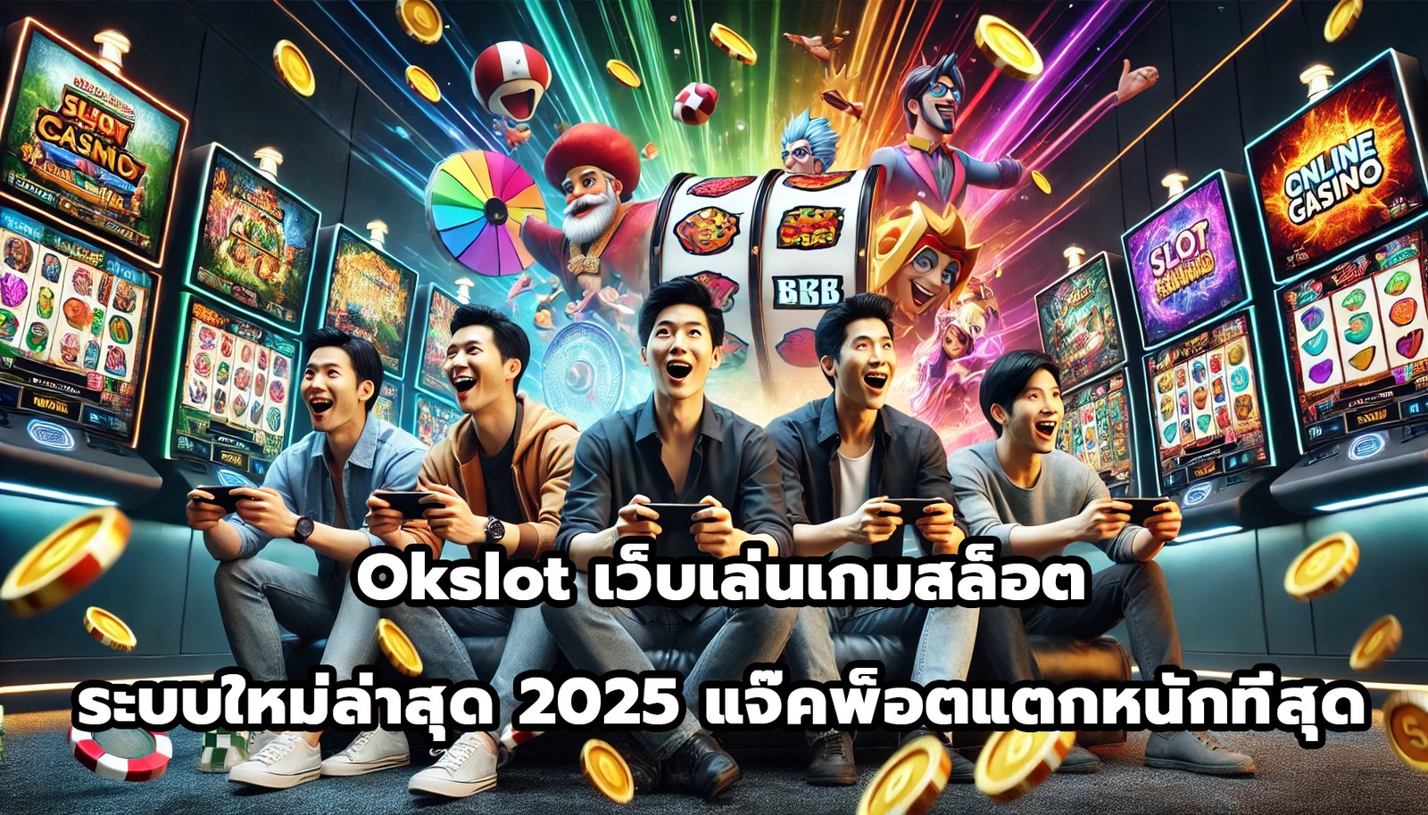 Okslot เว็บเล่นเกมสล็อต ระบบใหม่ล่าสุด 2025 แจ๊คพ็อตแตกหนักที่สุด-3